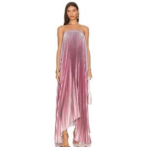 Mauve ombrée gown Small